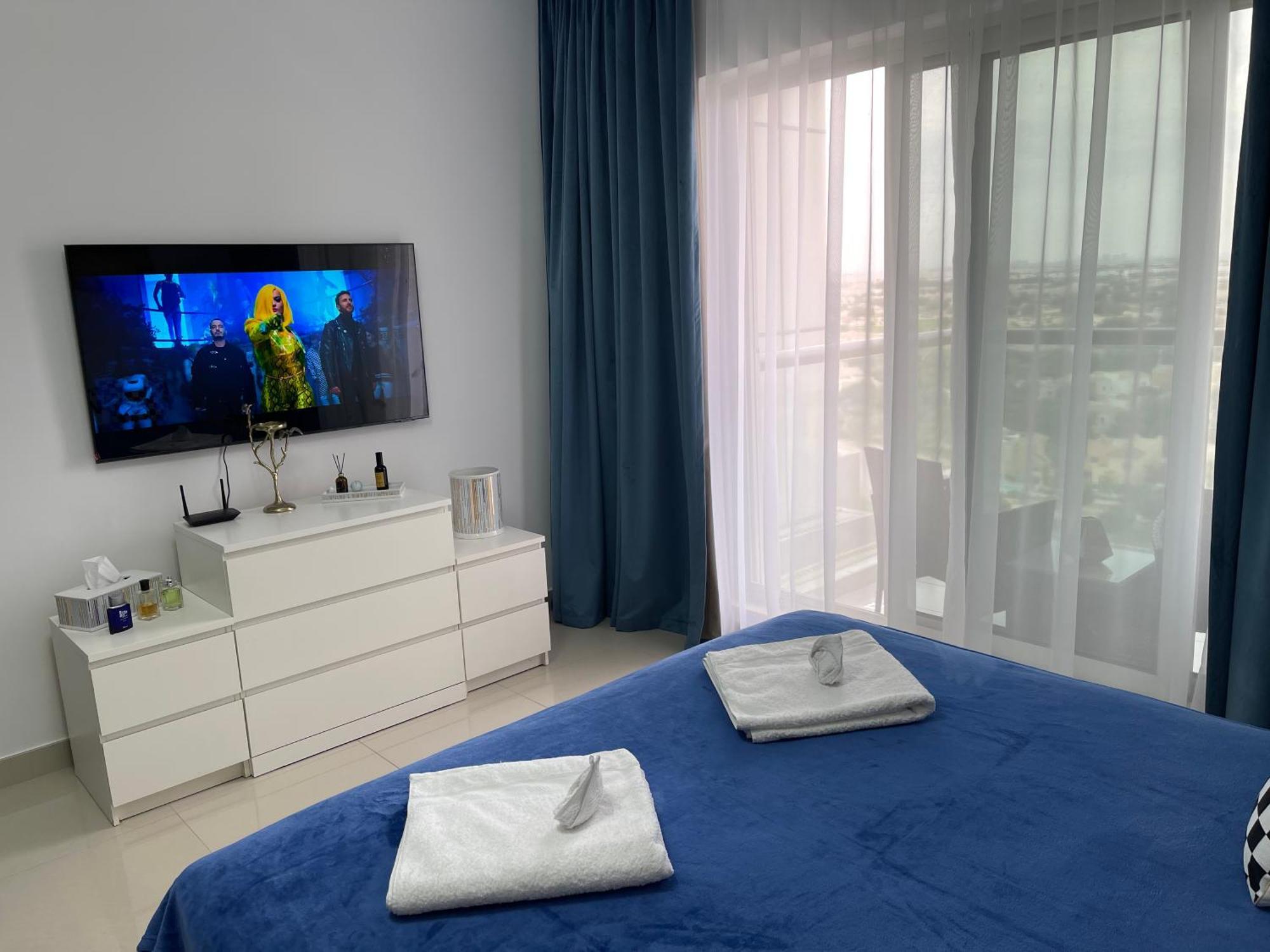 Great View, Dubai Sportcity, Parking Included, Nice Apartments Oda fotoğraf